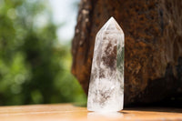 Polished Clear Quartz Crystal Points x 12 From Madagascar - TopRock