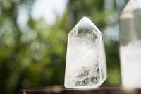 Polished Clear Quartz Crystal Points x 12 From Madagascar - TopRock