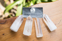 Polished Clear Quartz Crystal Points x 12 From Madagascar - TopRock