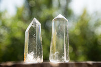 Polished Clear Quartz Crystal Points x 12 From Madagascar - TopRock