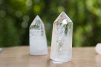 Polished Clear Quartz Crystal Points x 12 From Madagascar - TopRock