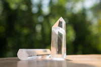 Polished Clear Quartz Crystal Points x 12 From Madagascar - TopRock