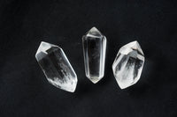 Polished Mini Double Terminated Clear Quartz Crystals x 35 From Madagascar - TopRock