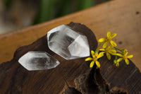 Polished Mini Double Terminated Clear Quartz Crystals x 35 From Madagascar - TopRock