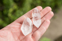 Polished Mini Double Terminated Clear Quartz Crystals x 35 From Madagascar - TopRock