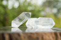 Polished Mini Double Terminated Clear Quartz Crystals x 35 From Madagascar - TopRock