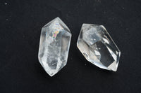 Polished Mini Double Terminated Clear Quartz Crystals x 35 From Madagascar - TopRock