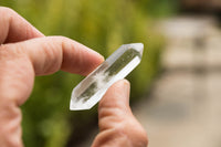 Polished Mini Double Terminated Clear Quartz Crystals x 35 From Madagascar - TopRock