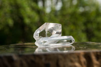 Polished Mini Double Terminated Clear Quartz Crystals x 35 From Madagascar - TopRock