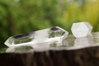 Polished Double Terminated Clear Quartz Crystals x 6 From Madagascar - TopRock