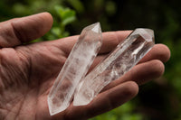 Polished Double Terminated Clear Quartz Crystals x 6 From Madagascar - TopRock