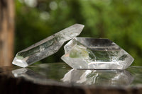 Polished Double Terminated Clear Quartz Crystals x 6 From Madagascar - TopRock