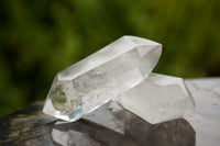 Polished Double Terminated Clear Quartz Crystals x 6 From Madagascar - TopRock