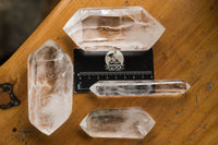 Polished Double Terminated Clear Quartz Crystals x 6 From Madagascar - TopRock