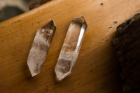 Polished Double Terminated Clear Quartz Crystals x 6 From Madagascar - TopRock