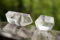 Polished Small Double Terminated Clear Quartz Crystals x 12 From Madagascar - TopRock