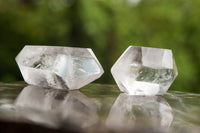 Polished Small Double Terminated Clear Quartz Crystals x 12 From Madagascar - TopRock