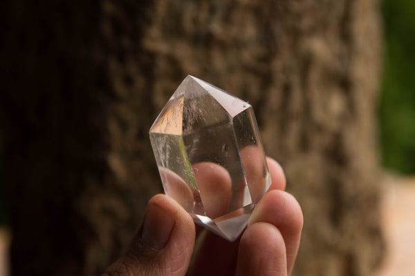 Polished Small Double Terminated Clear Quartz Crystals x 12 From Madagascar - TopRock