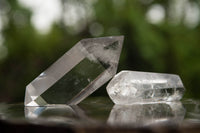 Polished Small Double Terminated Clear Quartz Crystals x 12 From Madagascar - TopRock