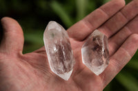 Polished Small Double Terminated Clear Quartz Crystals x 12 From Madagascar - TopRock