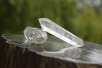 Polished Double Terminated Clear Quartz Crystals x 12 From Madagascar - TopRock