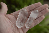 Polished Double Terminated Clear Quartz Crystals x 12 From Madagascar - TopRock