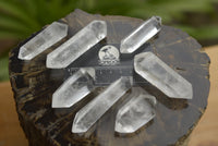 Polished Small Double Terminated Clear Quartz Crystals x 24 From Madagascar - TopRock