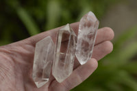 Polished Small Double Terminated Clear Quartz Crystals x 24 From Madagascar - TopRock