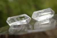 Polished Small Double Terminated Clear Quartz Crystals x 24 From Madagascar - TopRock