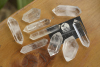 Polished Small Double Terminated Clear Quartz Crystals x 24 From Madagascar - TopRock