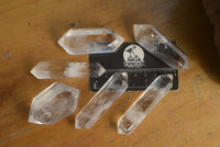 Polished Small Double Terminated Clear Quartz Crystals x 24 From Madagascar - TopRock