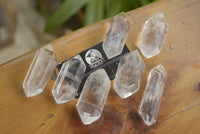 Polished Small Double Terminated Clear Quartz Crystals x 24 From Madagascar - TopRock