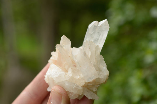 Natural Mixed Quartz Clusters  x 12 From Madagascar - TopRock