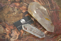 Polished Double Terminated Clear Quartz Crystals  x 2 From Madagascar - TopRock