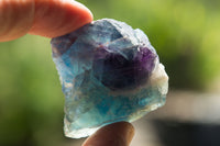 Natural Selected Cobbed Small Watermelon Fluorite Pieces - sold per 2 Kg - From Uis, Namibia - TopRock