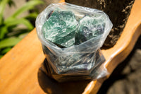 Natural Selected Cobbed Large Sized Watermelon Fluorite Pieces - sold per 5 Kg - From Uis, Namibia - TopRock