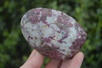 Polished Rubellite Pink Tourmaline Matrix Standing Free Forms x 4 From Madagascar