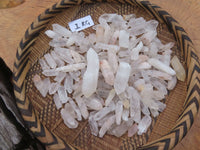 Natural Mine Run Optic to Semi Optic Larger Quartz Crystals - sold per kg - From Madagascar - TopRock