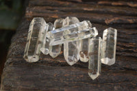 Polished A Grade Clear Quartz Crystal Points - Sold per (0.90g - 14 per pack) - From Madagascar - Toprock Gemstones and Minerals 