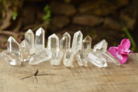 Polished Clear Quartz Crystal Points x 24 From Madagascar - TopRock