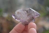 Natural Window Amethyst Crystal Specimens  x 12 From Chiredzi, Zimbabwe