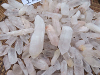 Natural Mine Run Optic to Semi Optic Larger Quartz Crystals - sold per kg - From Madagascar - TopRock