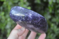 Polished Lepidolite Standing Free Forms  x 2 From Zimbabwe