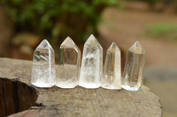 Polished Clear Quartz Crystal Points x 24 From Madagascar - TopRock