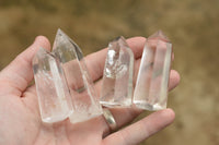 Polished Clear Quartz Crystal Points x 24 From Madagascar - TopRock