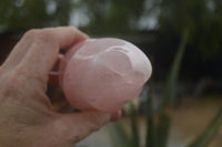 Polished Gemmy Pink Rose Quartz Flames  x 2 From Ambatondrazaka, Madagascar - TopRock