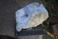 Natural Blue Lace Agate Geode Specimens  x 4 From Nsanje, Malawi