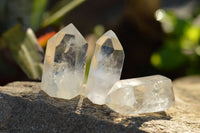 Polished Clear Quartz Crystal Points x 24 From Madagascar - TopRock