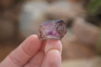 Natural Window Amethyst Crystal Specimens  x 12 From Chiredzi, Zimbabwe