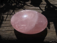 Polished Highly Selected Rose Quartz Palm Stones / Gallets - sold per kg - From Antsirabe, Madagascar - TopRock